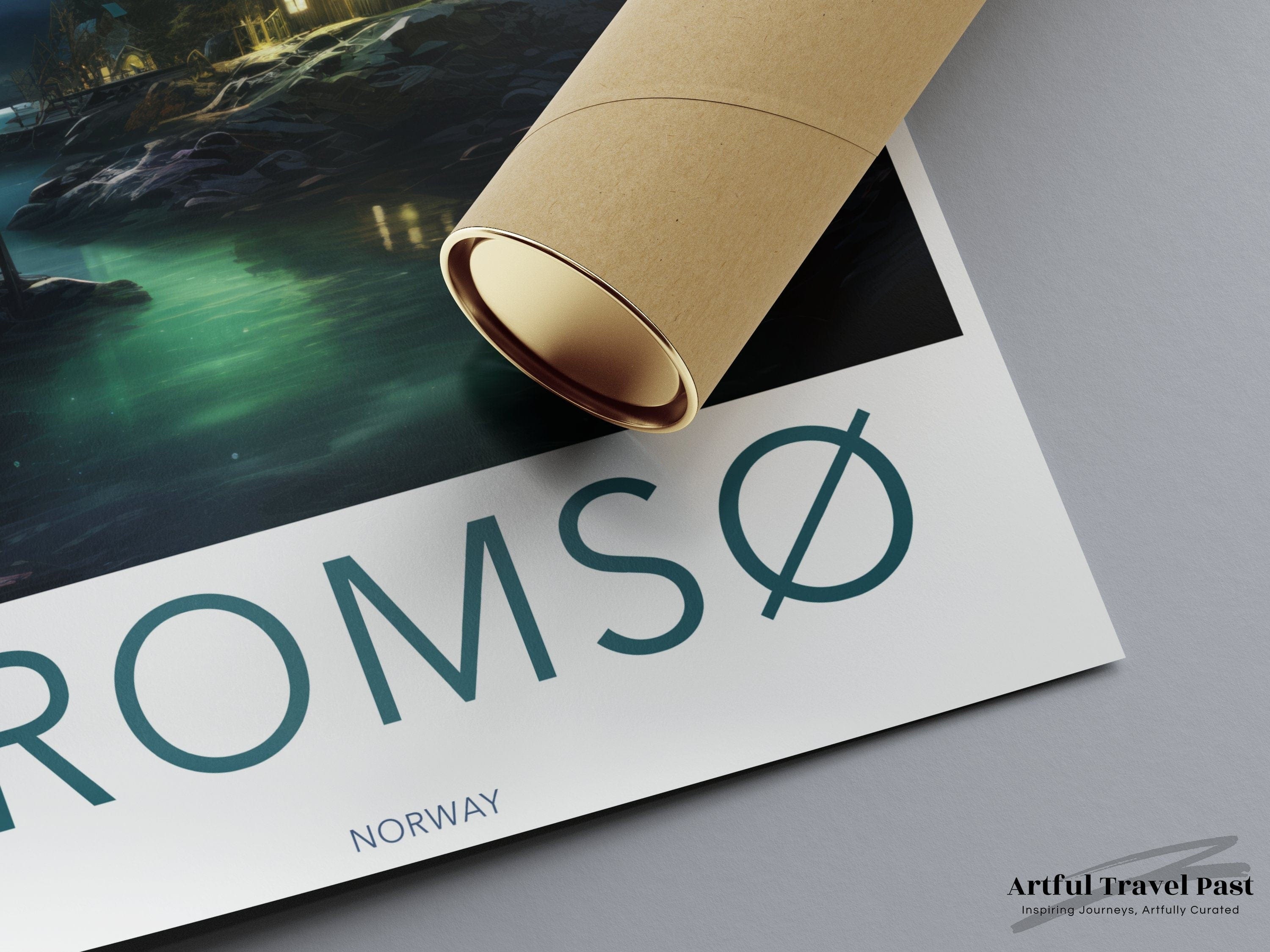 Tromsø Poster - Norway Wall Art