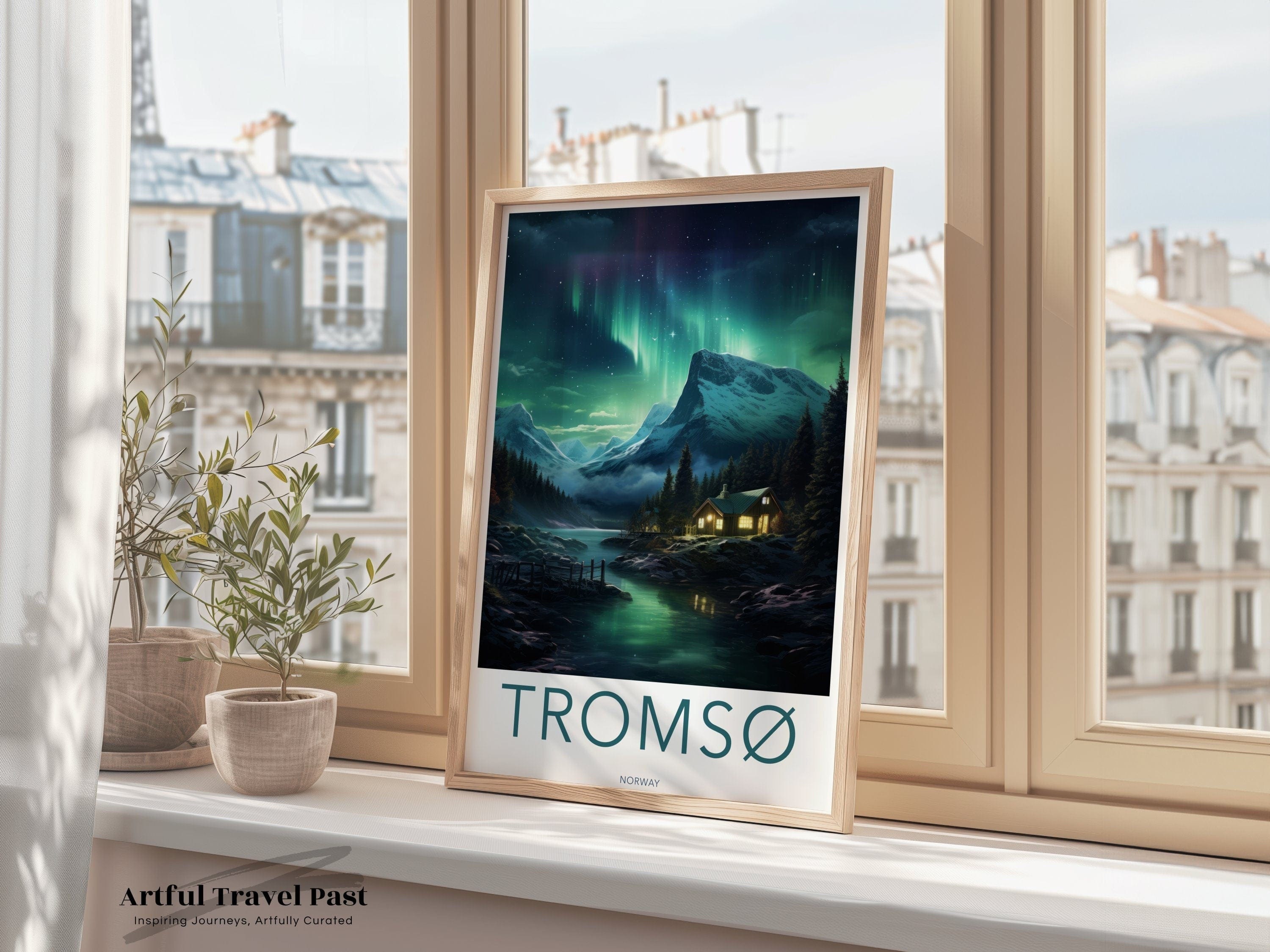 Tromsø Poster - Norway Wall Art