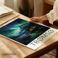 Tromsø Poster - Norway Wall Art