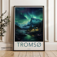 Tromsø Poster - Norway Wall Art