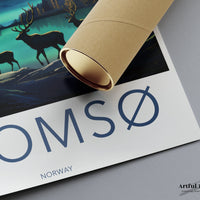 Tromsø Poster - Norway Wall Art