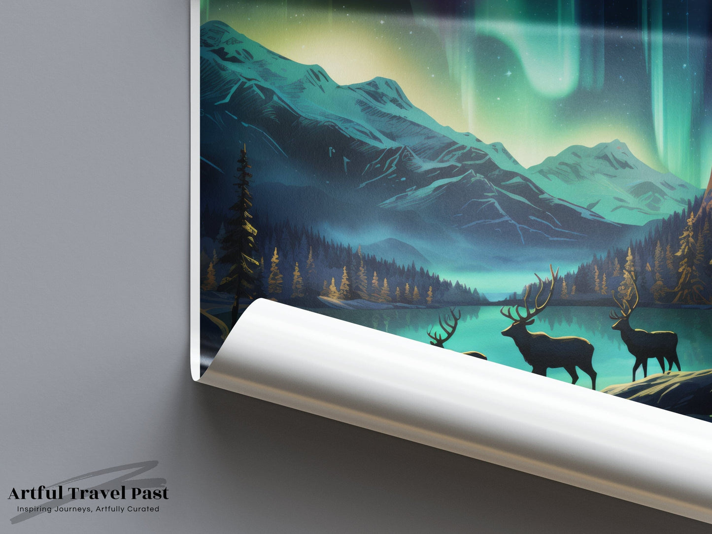 Tromsø Poster | Norway Wall Art | Scandinavia Art