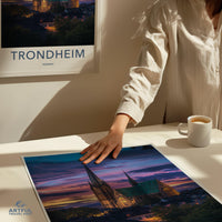 Trondheim Poster - Norway Wall Art