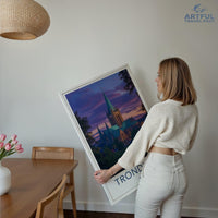 Trondheim Poster - Norway Wall Art
