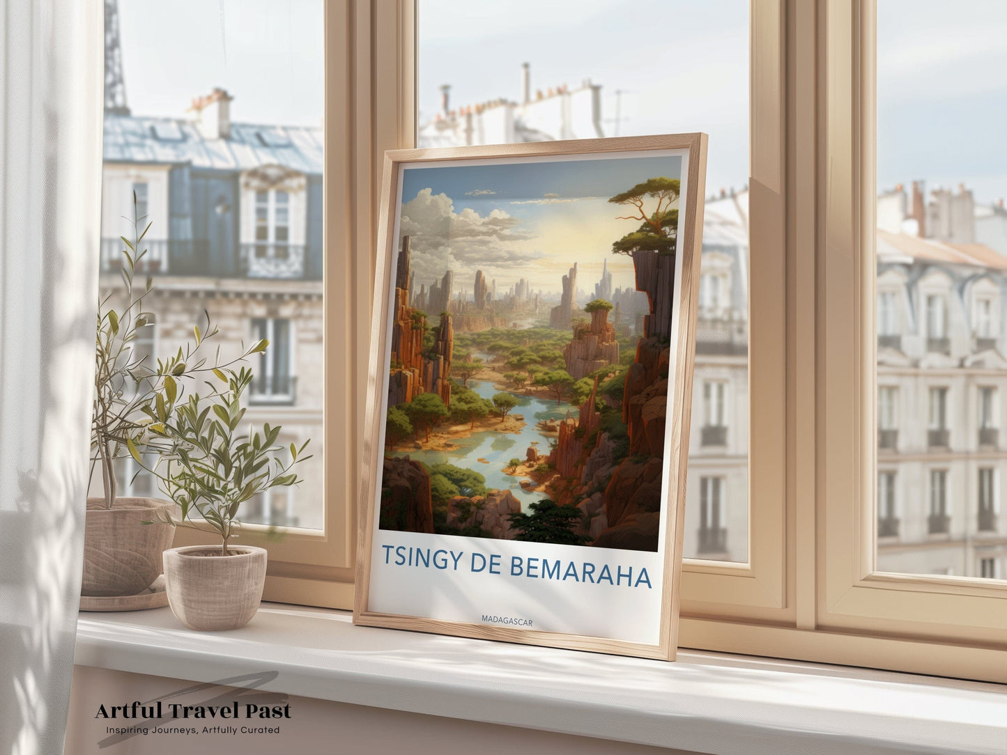 Tsingy de Bemaraha Poster | Madagascar Wall Art