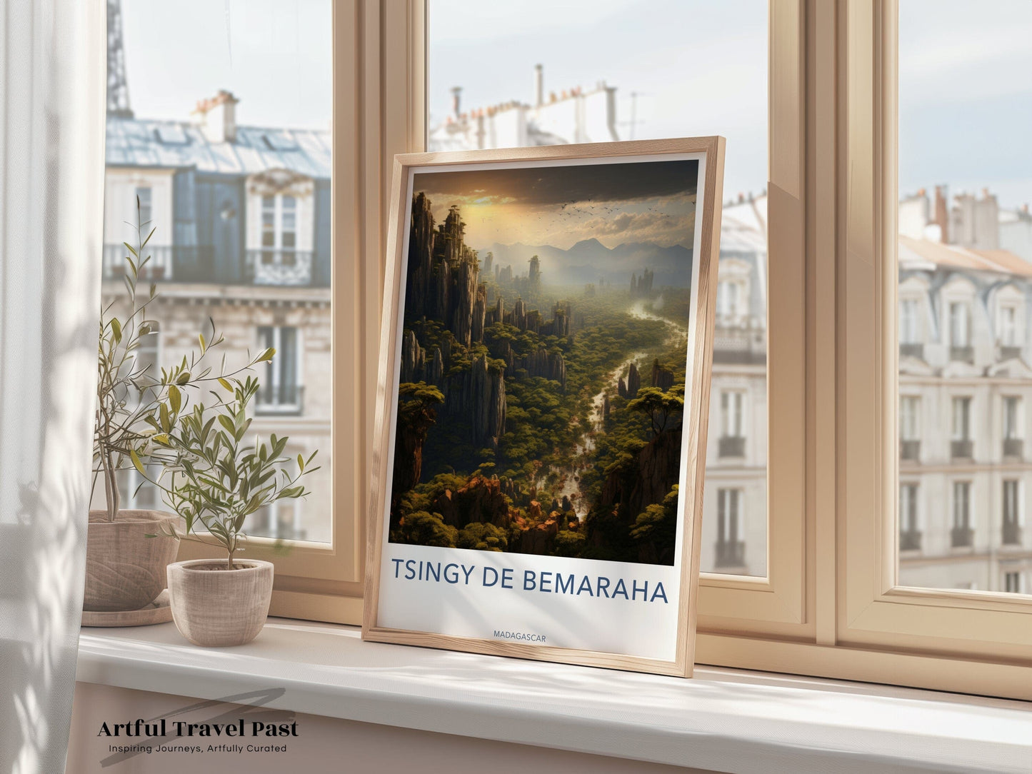 Tsingy de Bemaraha Poster - Madagascar Wall Art