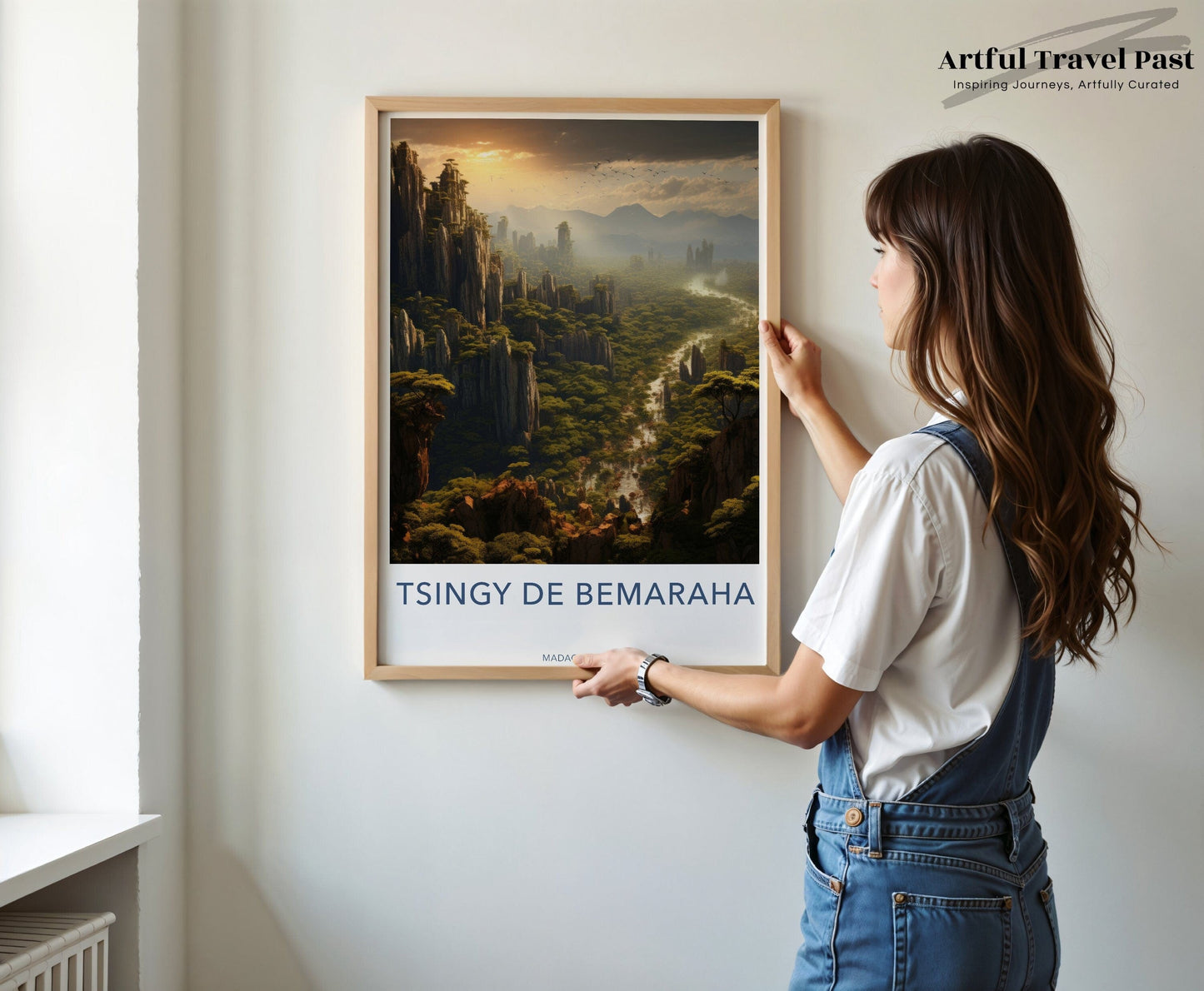 Tsingy de Bemaraha Poster - Madagascar Wall Art