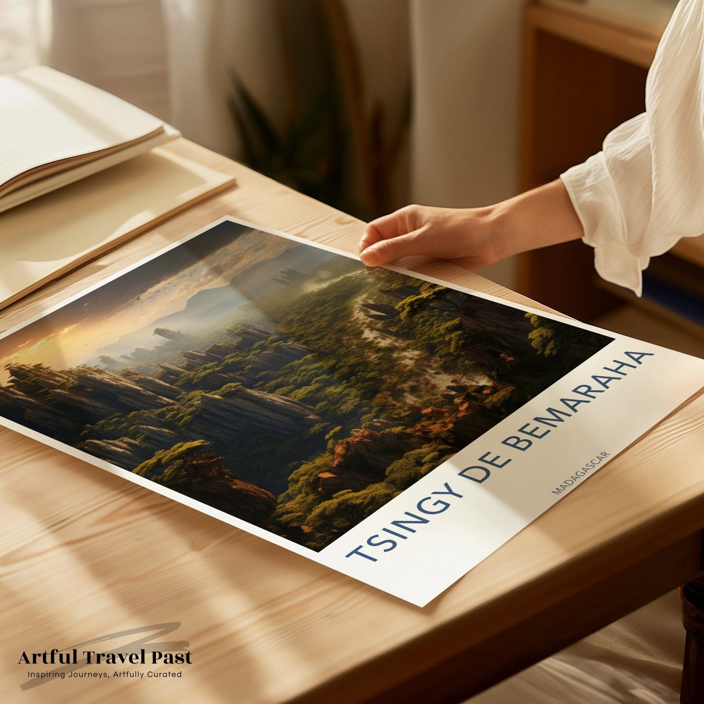 Tsingy de Bemaraha Poster - Madagascar Wall Art