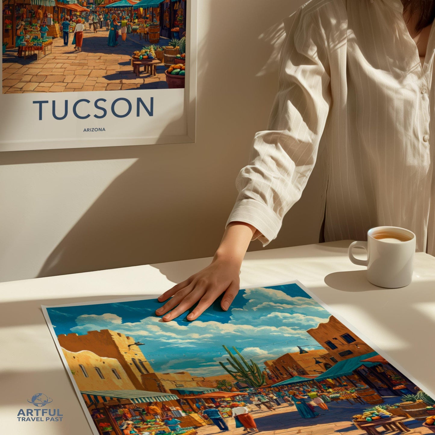 Tucson Poster - Arizona Wall Art