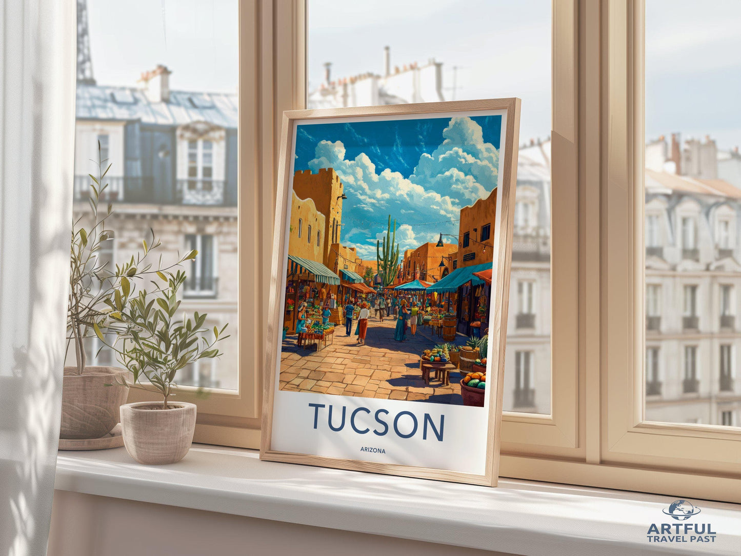 Tucson Poster - Arizona Wall Art