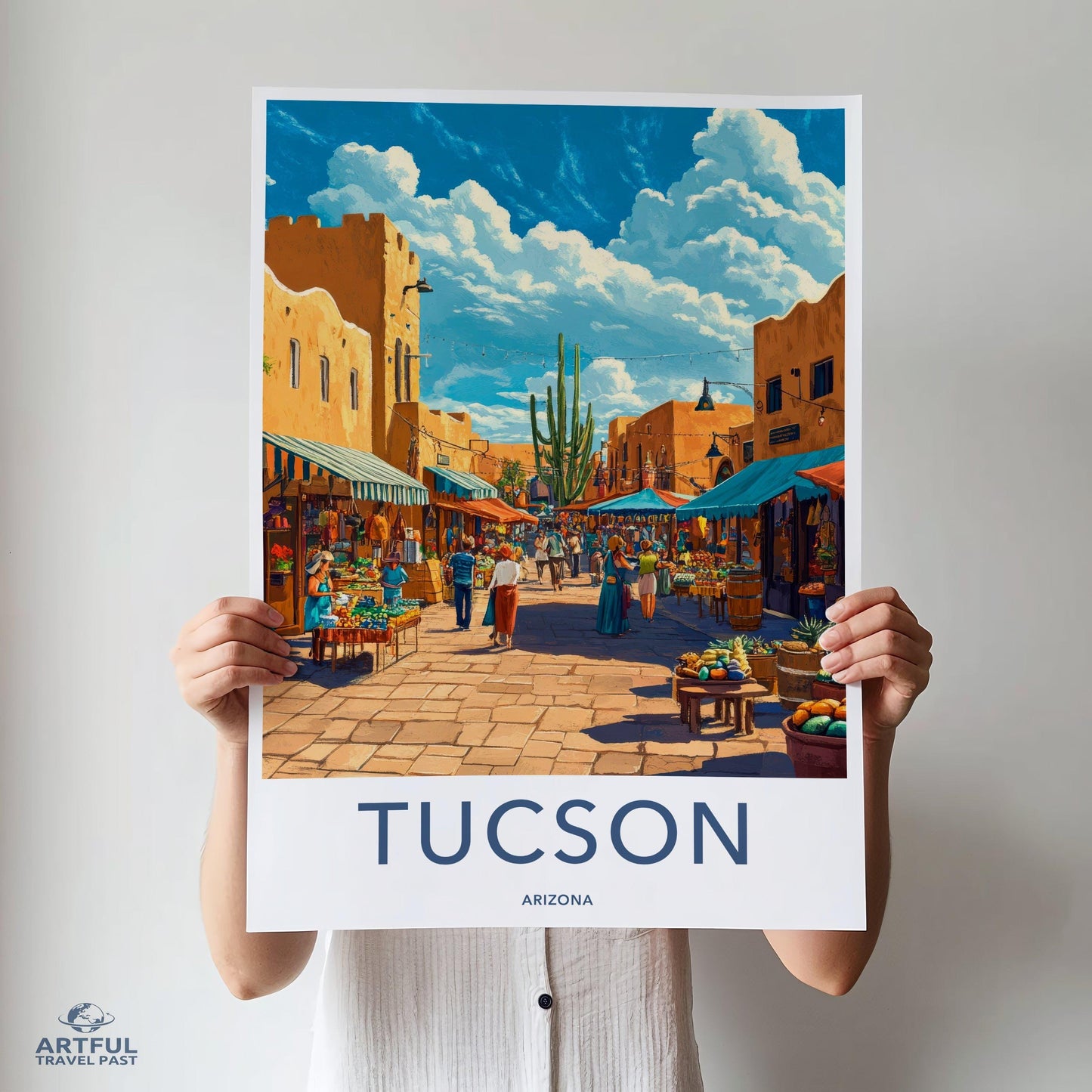 Tucson Poster - Arizona Wall Art