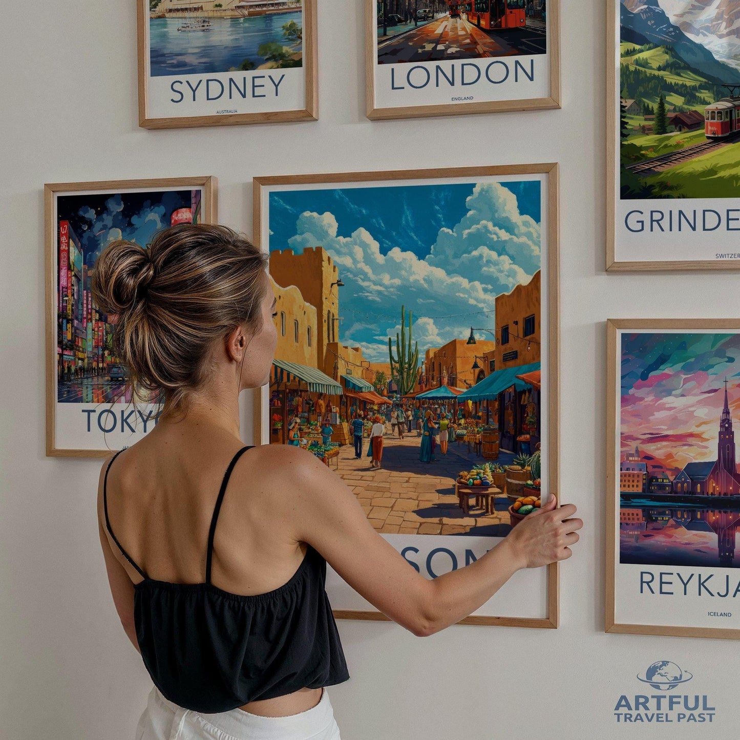 Tucson Poster - Arizona Wall Art