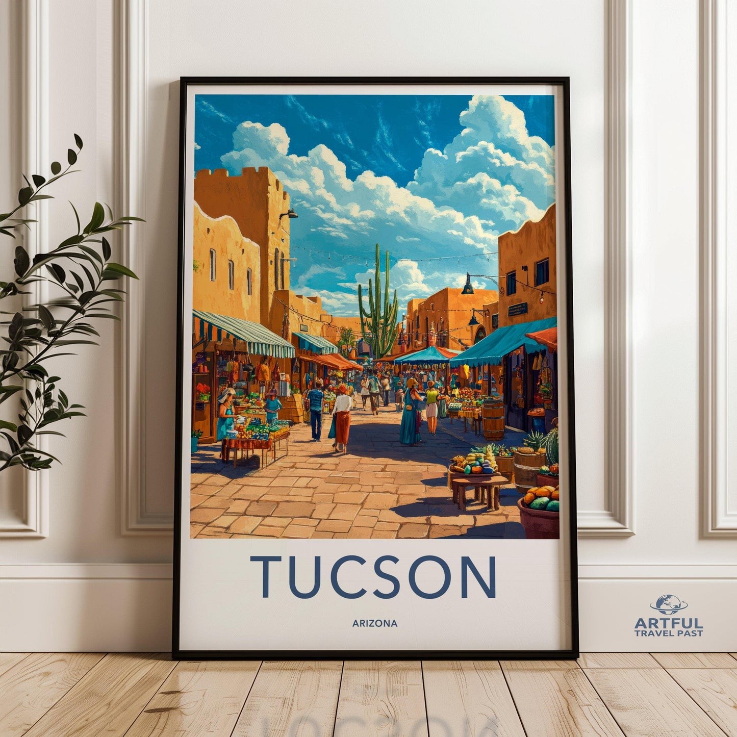 Tucson Poster - Arizona Wall Art