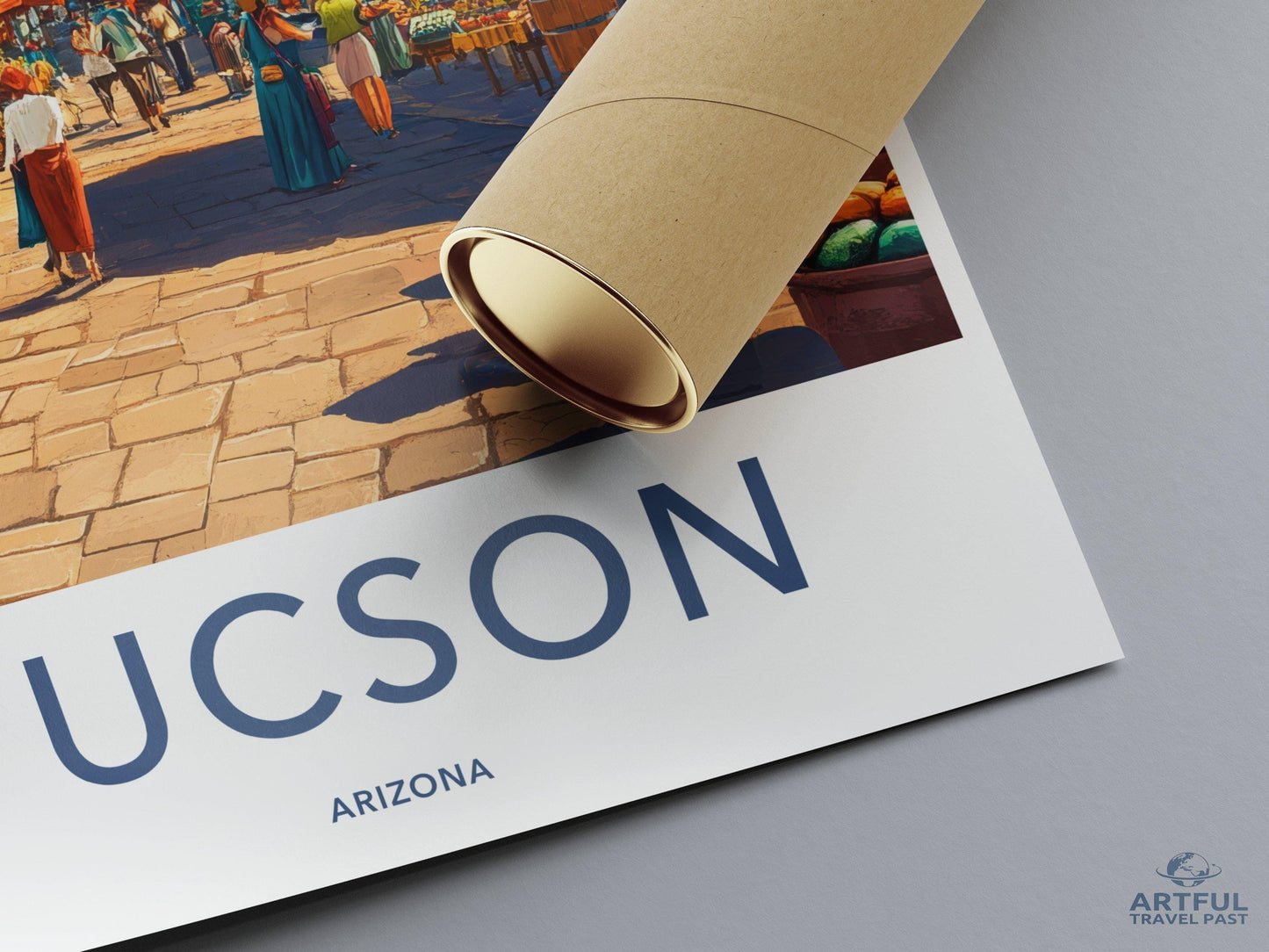 Tucson Poster - Arizona Wall Art