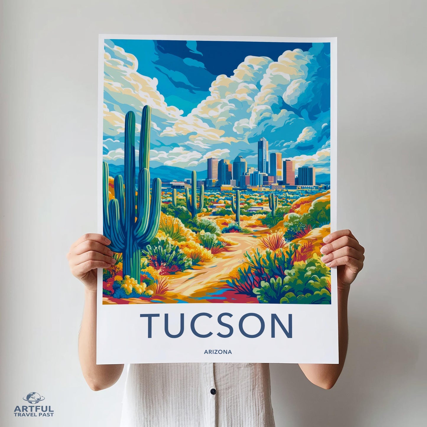 Tucson Poster - Arizona Wall Art