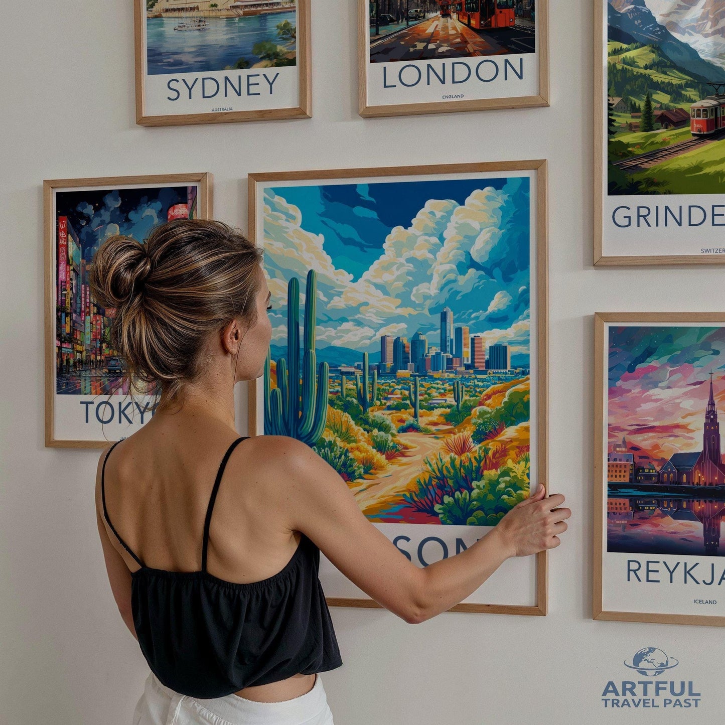 Tucson Poster - Arizona Wall Art