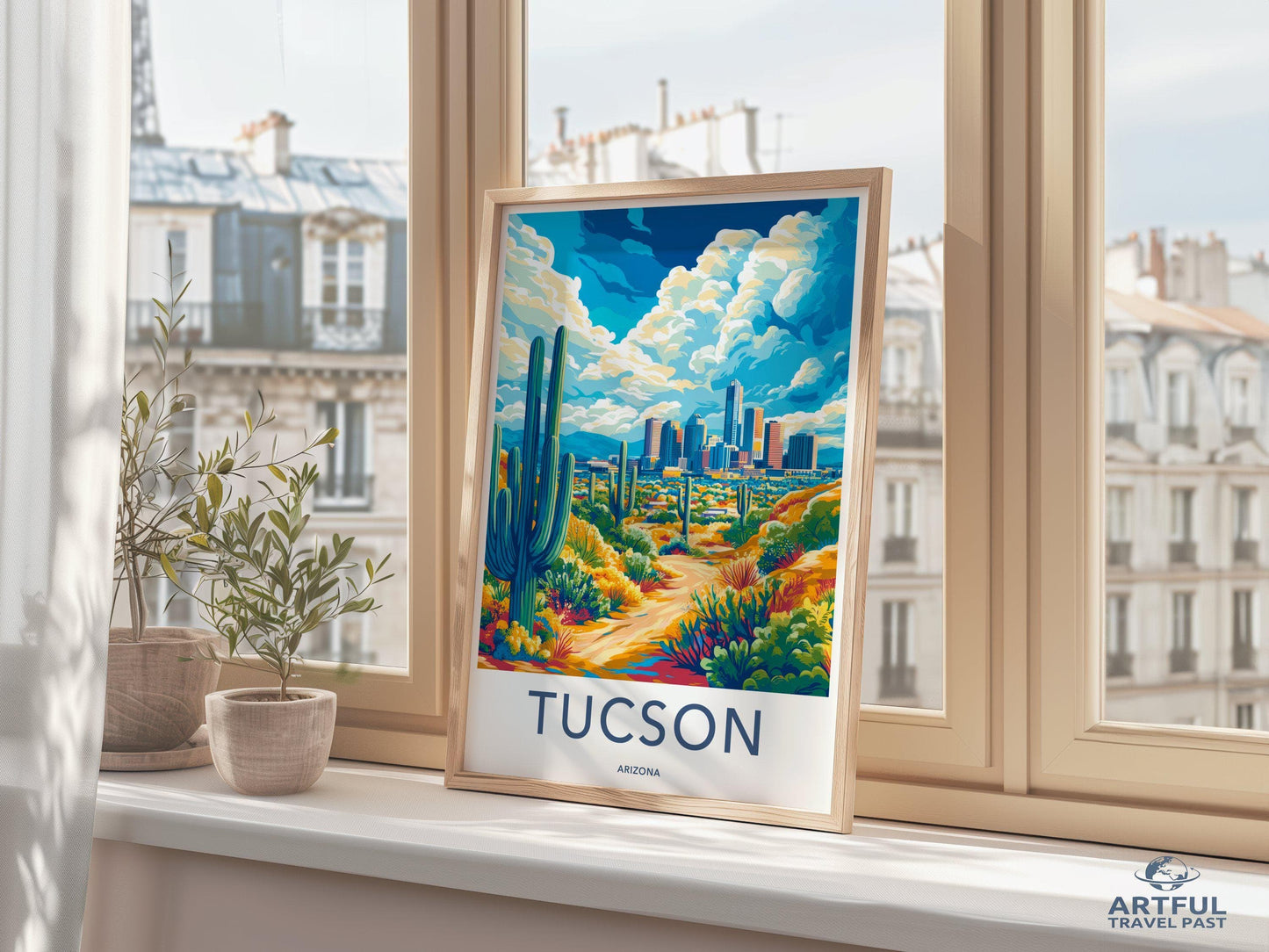 Tucson Poster - Arizona Wall Art