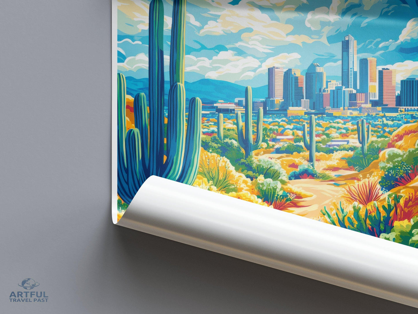 Tucson Poster - Arizona Wall Art