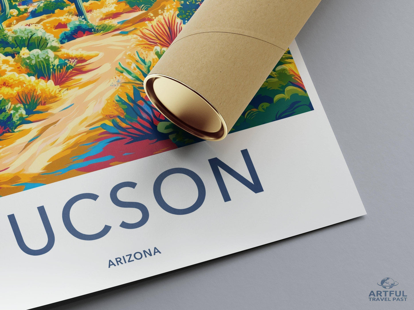 Tucson Poster - Arizona Wall Art