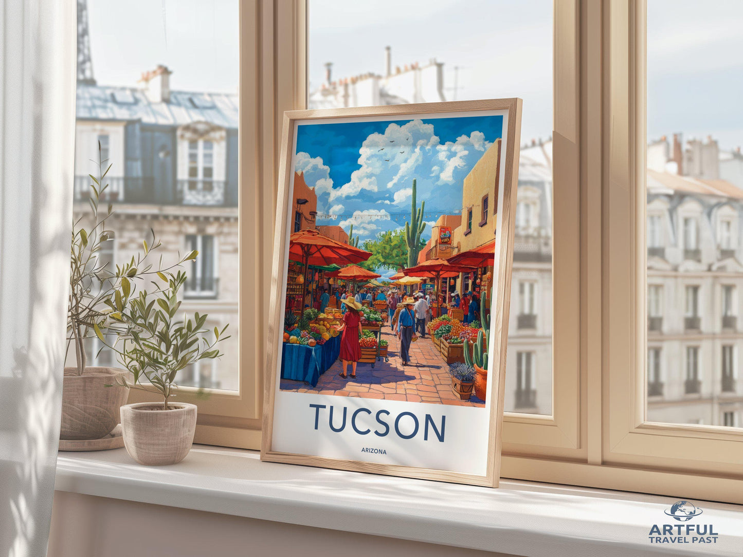 Tucson Poster - Arizona Wall Art