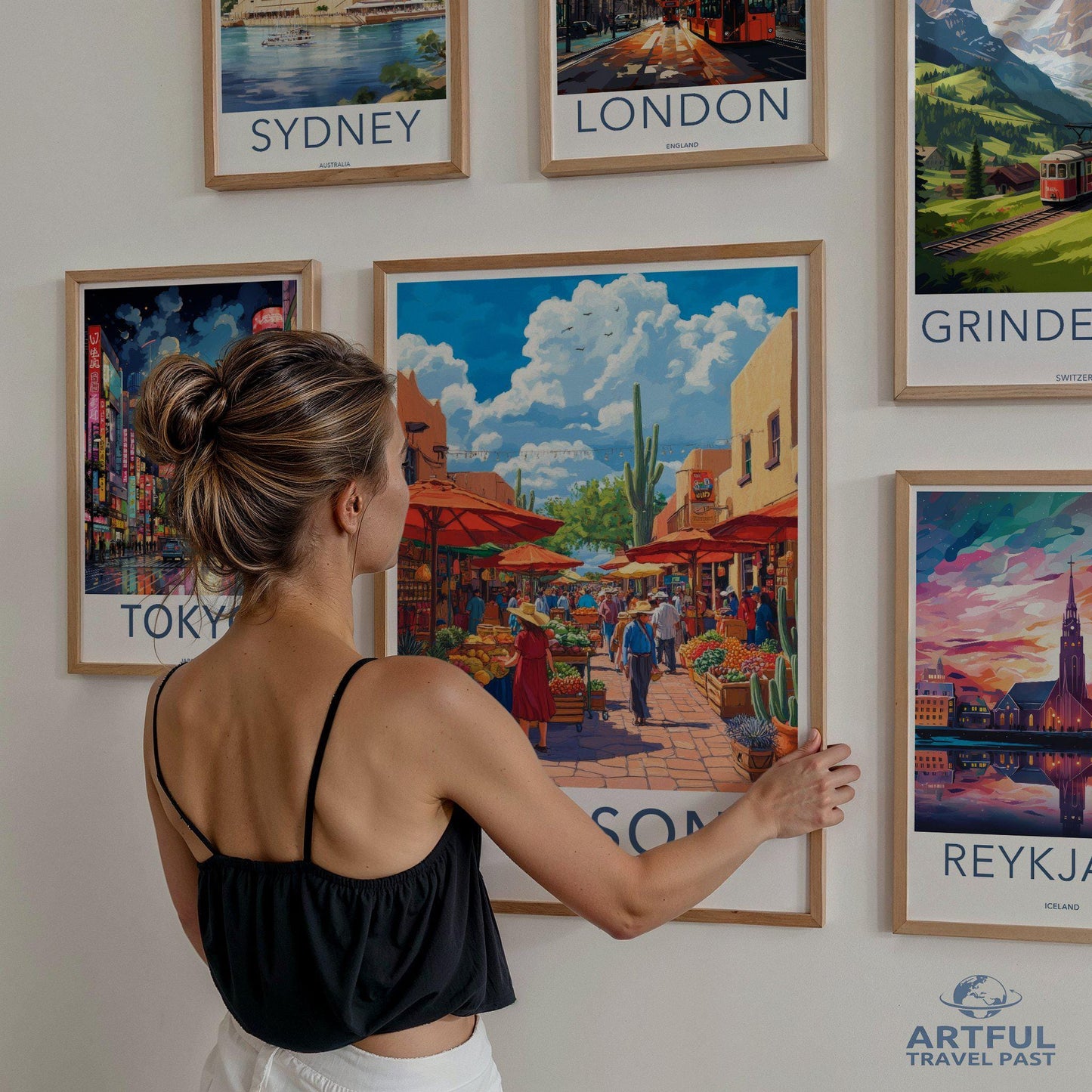 Tucson Poster - Arizona Wall Art