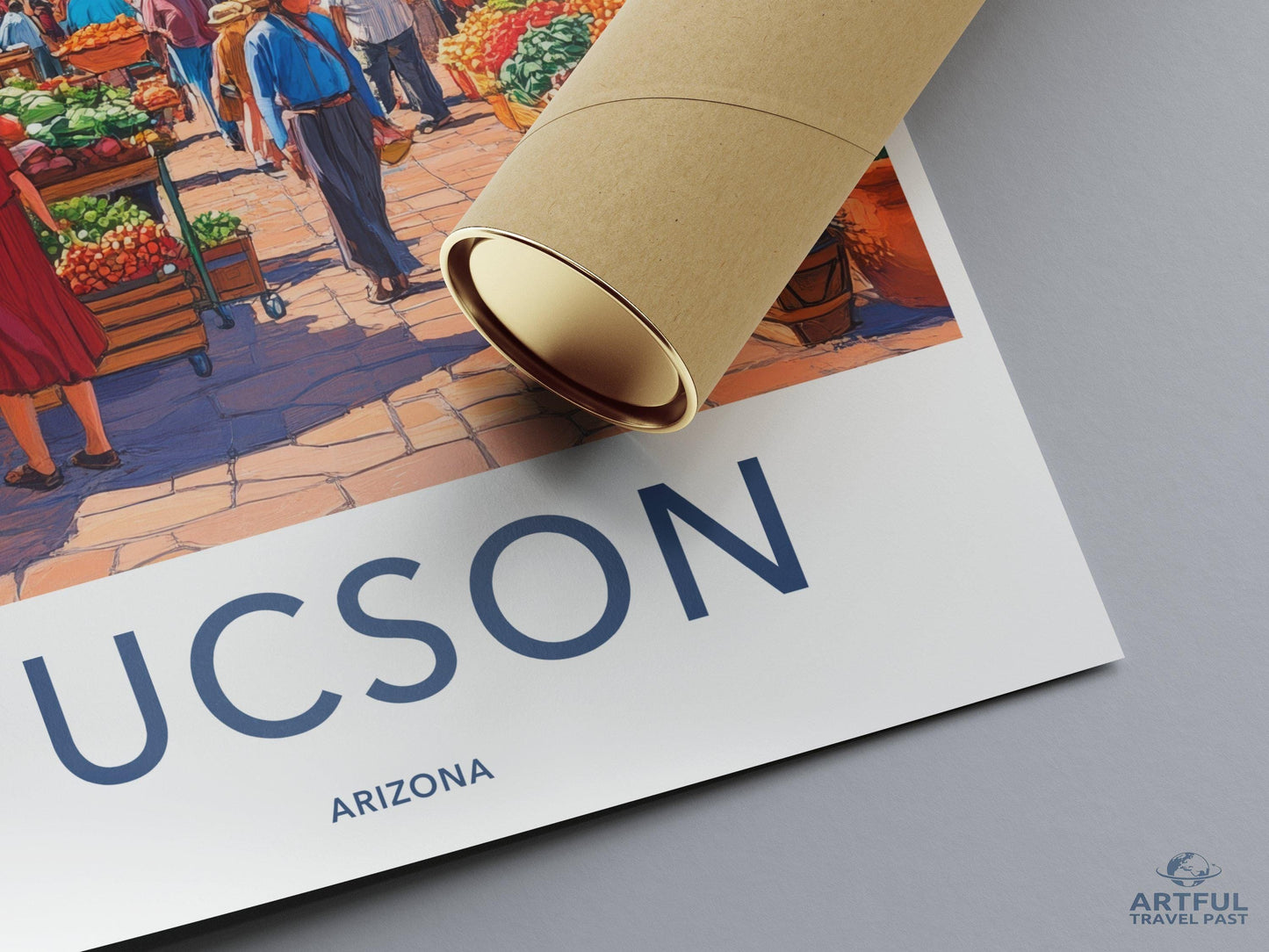 Tucson Poster - Arizona Wall Art