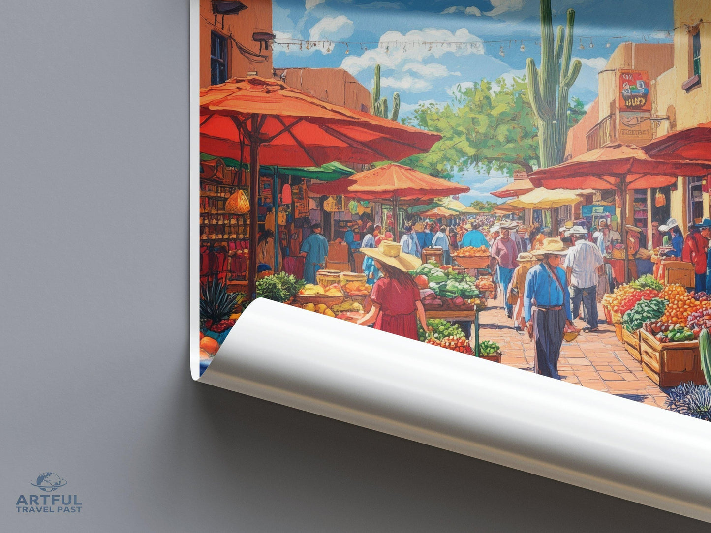 Tucson Poster - Arizona Wall Art