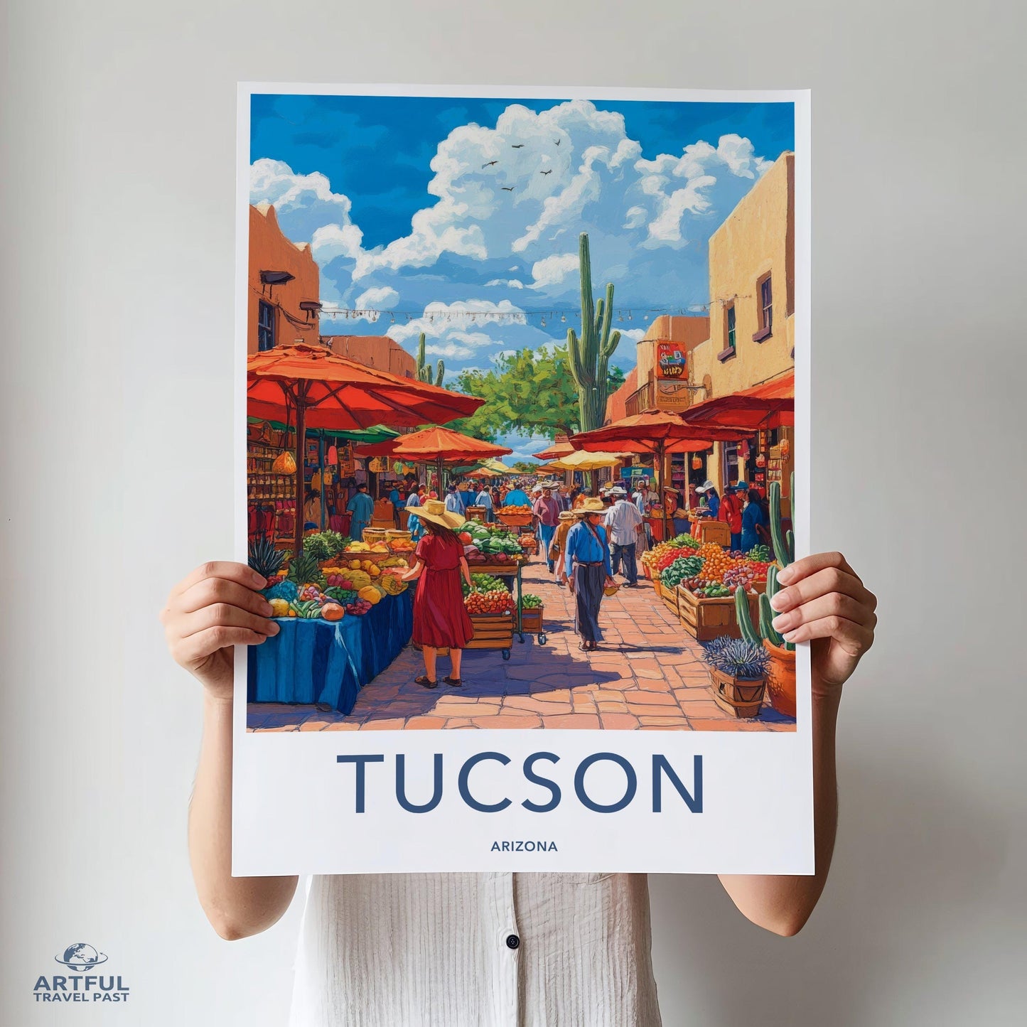 Tucson Poster - Arizona Wall Art
