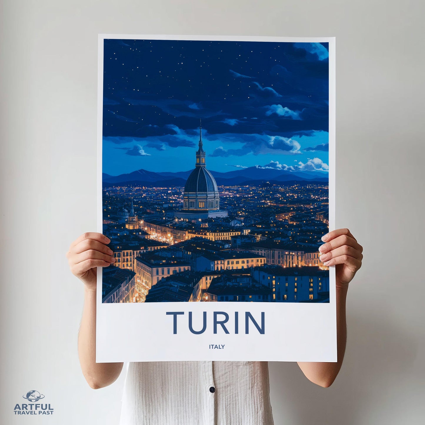Turin Poster - Italy Wall Art