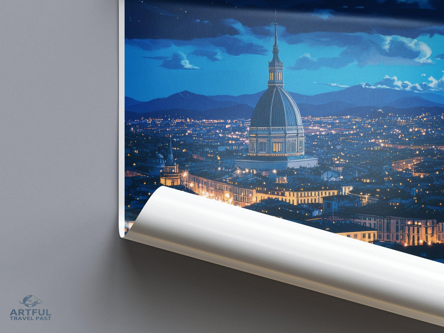 Turin Poster - Italy Wall Art