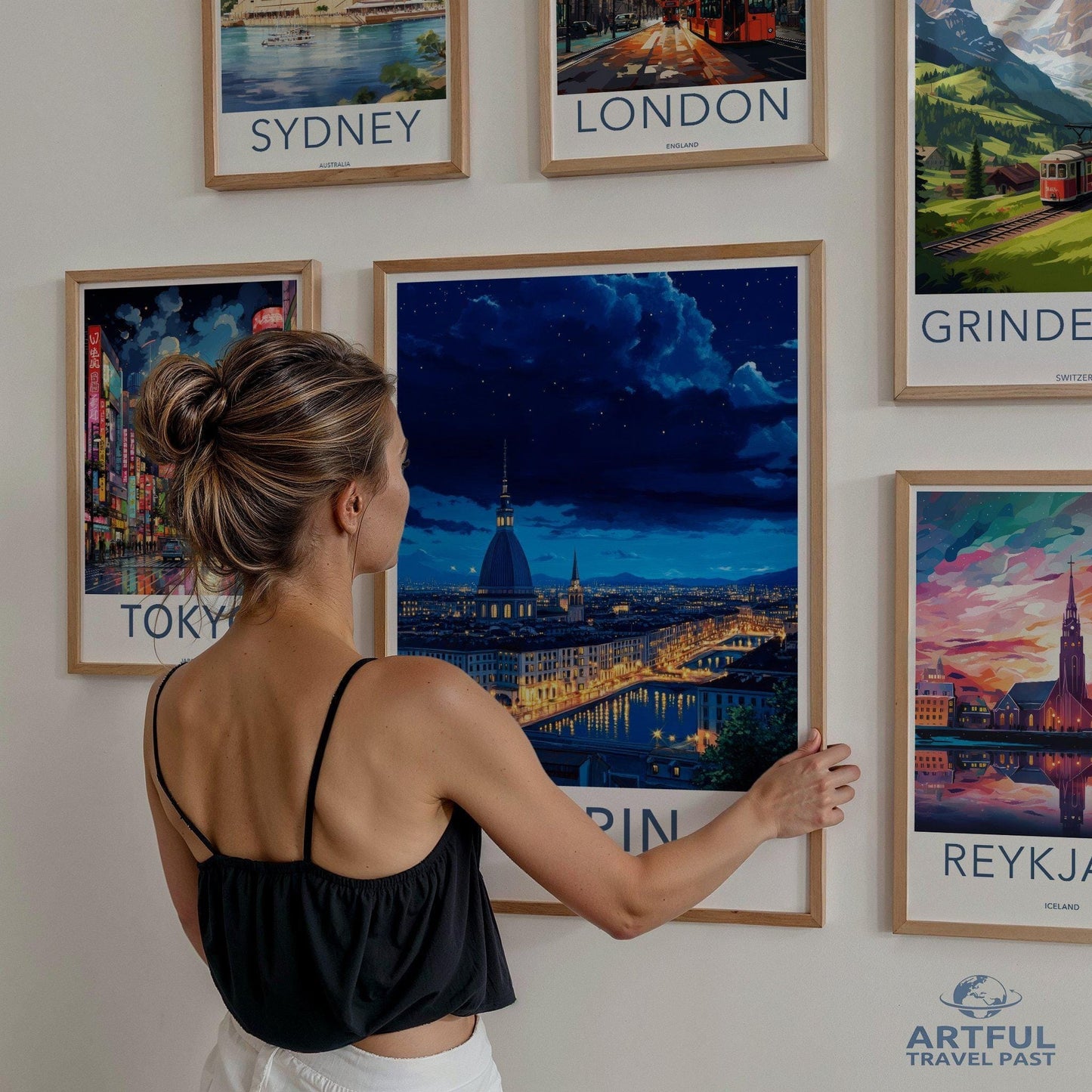 Turin Poster - Italy Wall Art