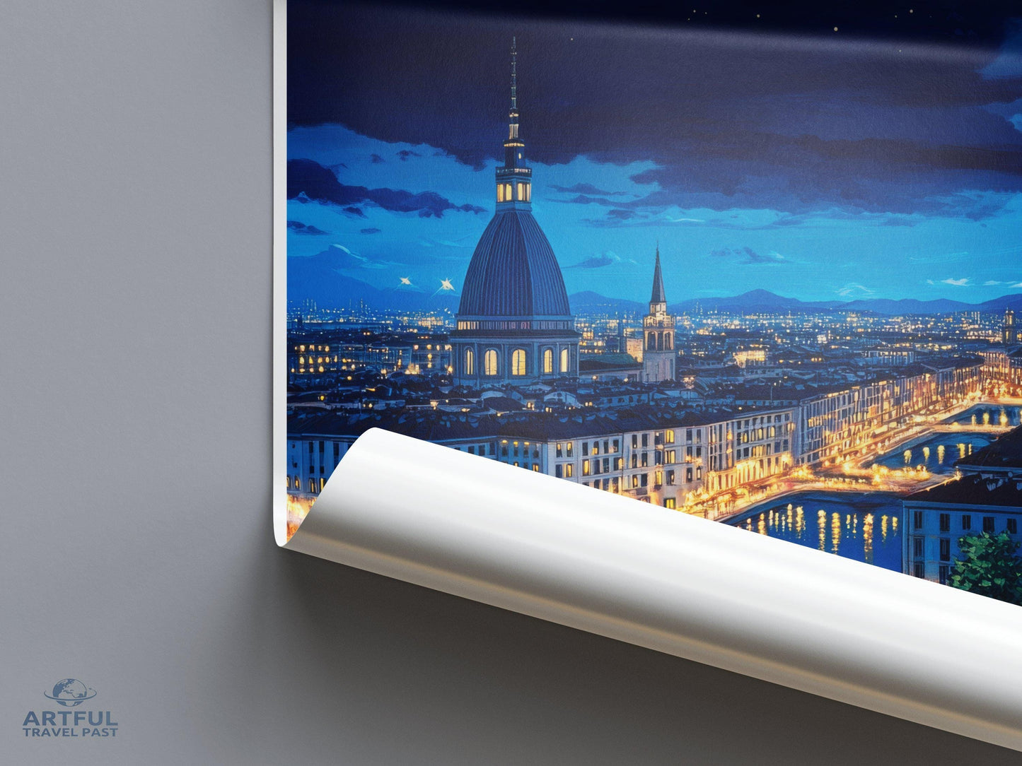 Turin Poster - Italy Wall Art
