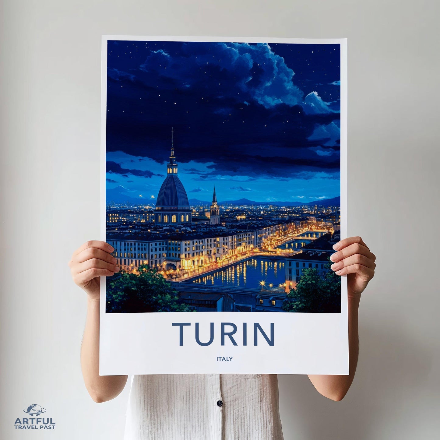 Turin Poster - Italy Wall Art