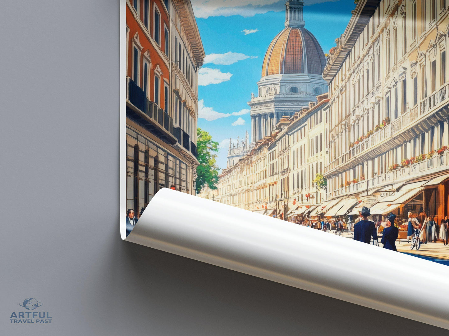 Turin Poster - Italy Wall Art