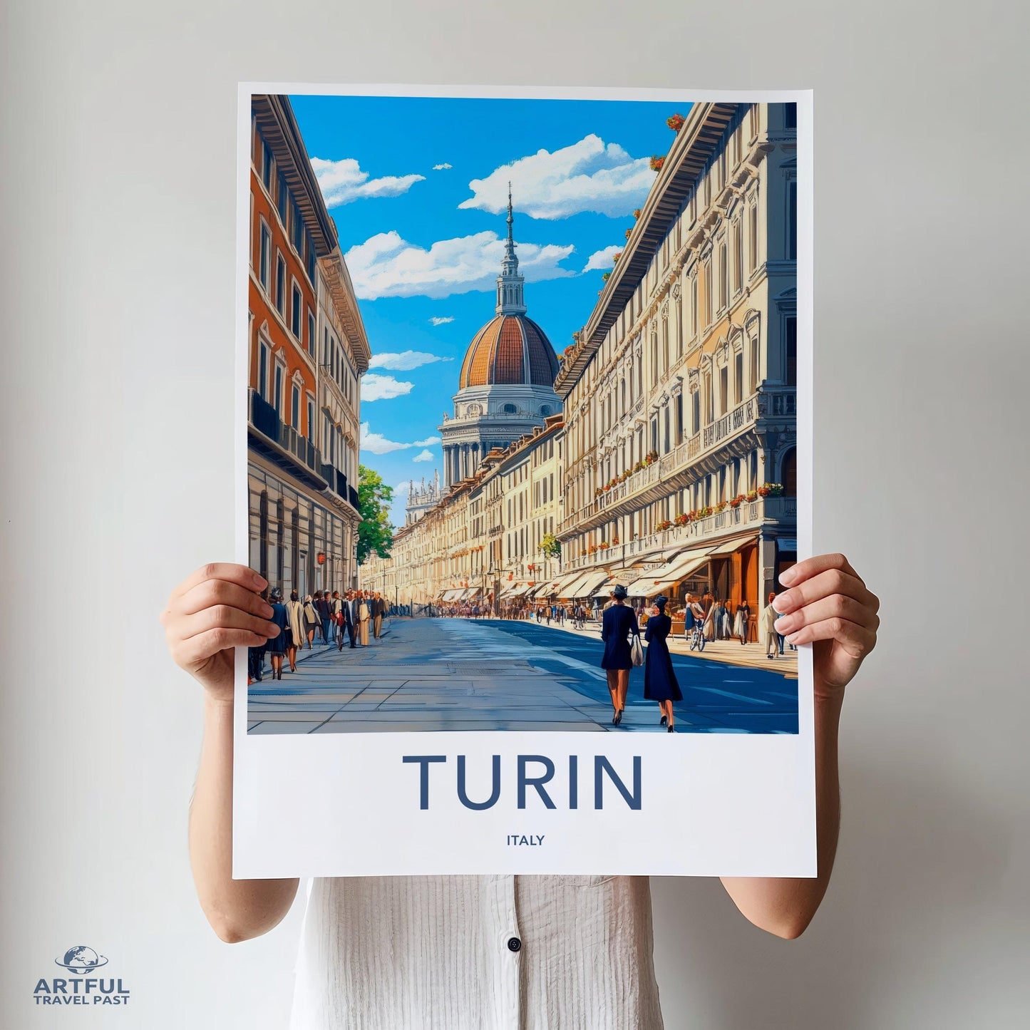 Turin Poster - Italy Wall Art