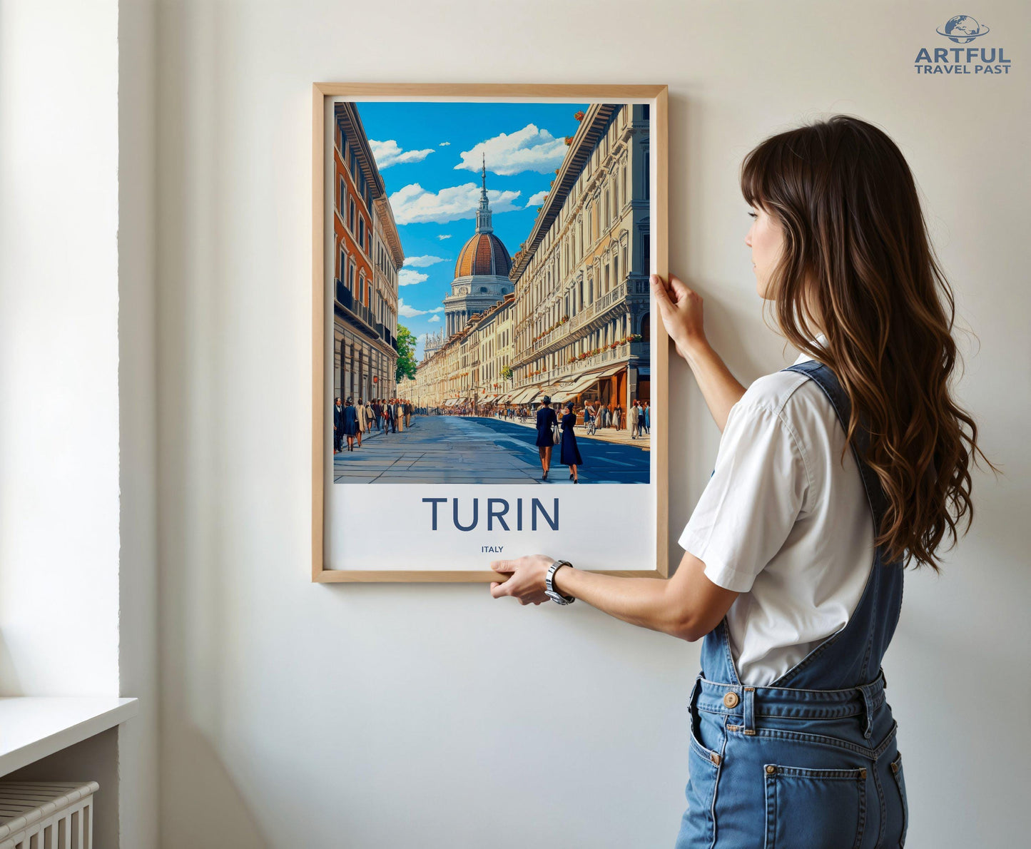 Turin Poster - Italy Wall Art