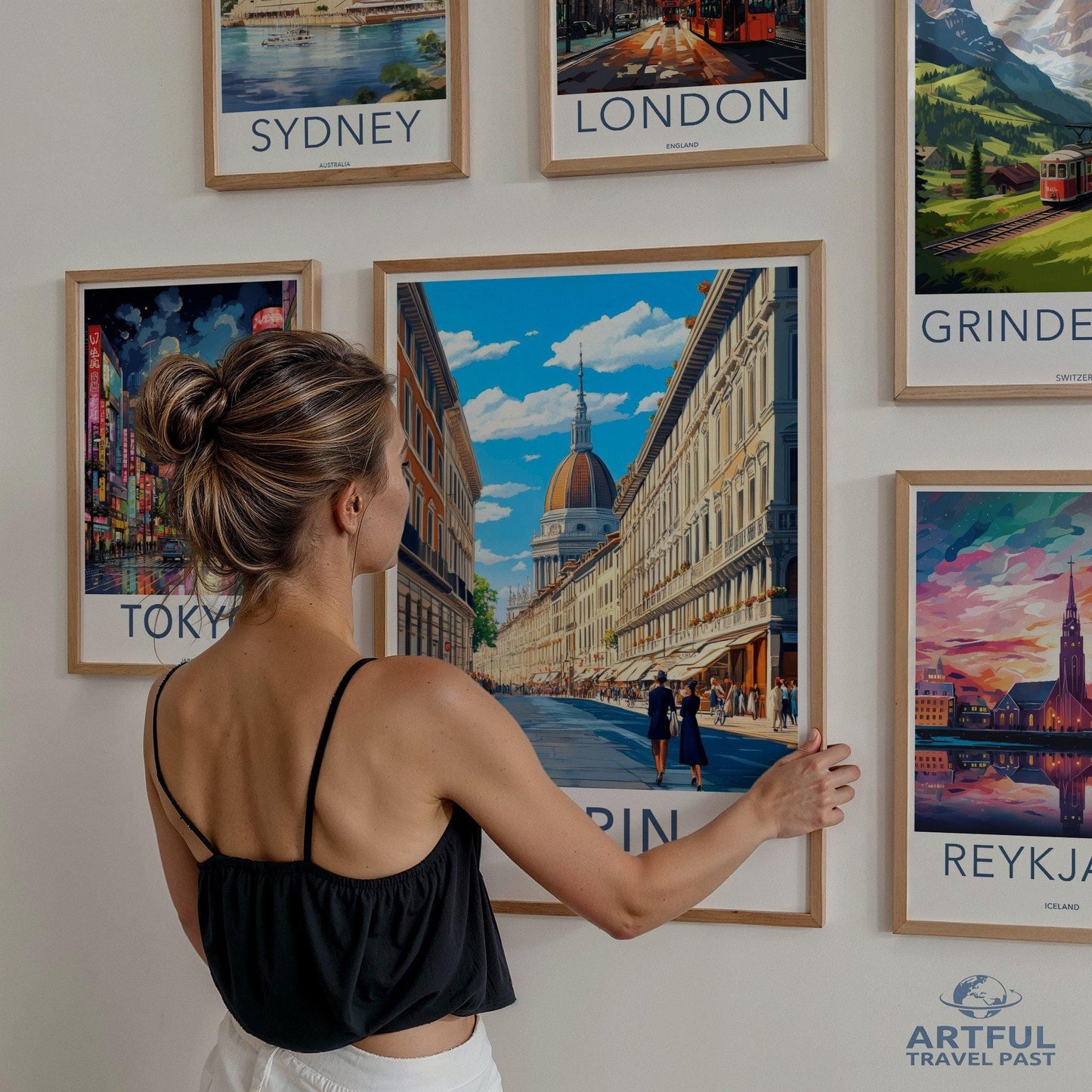 Turin Poster - Italy Wall Art