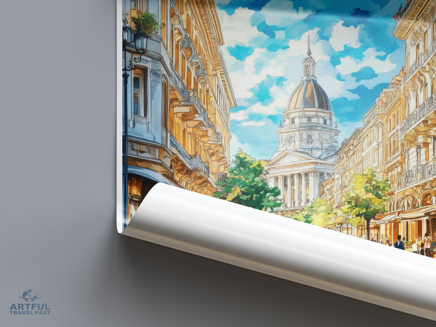 Turin Poster - Italy Wall Art
