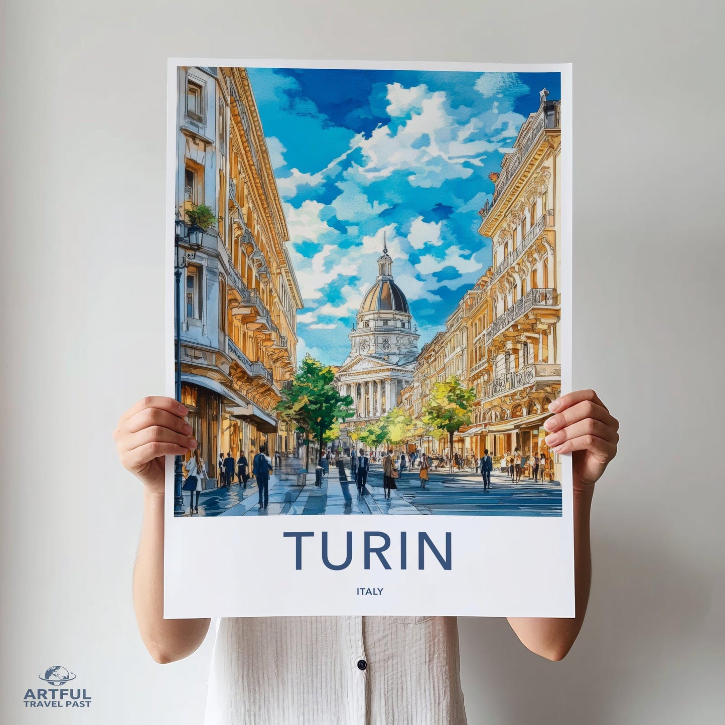 Turin Poster - Italy Wall Art