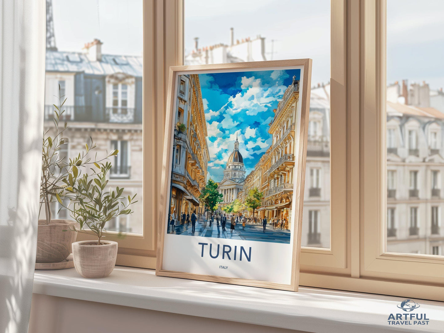 Turin Poster - Italy Wall Art