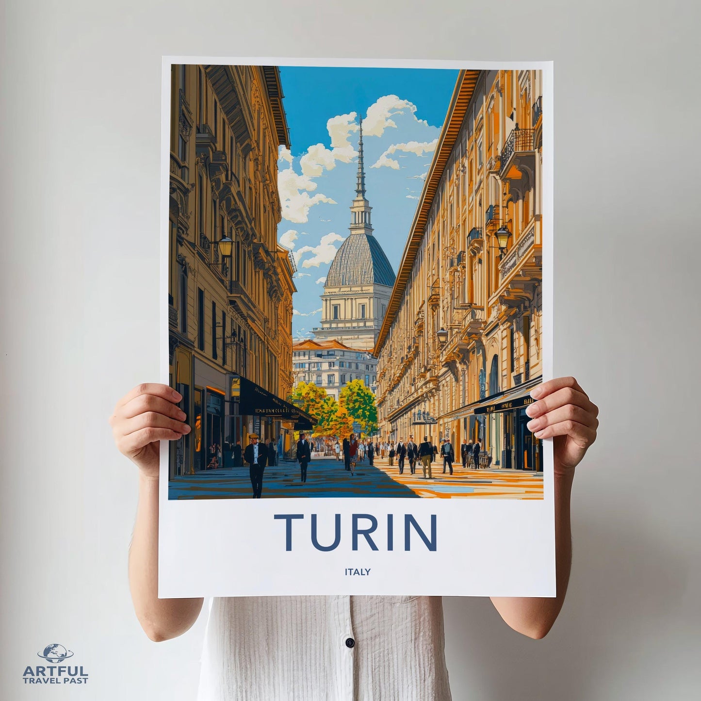 Turin Poster - Italy Wall Art