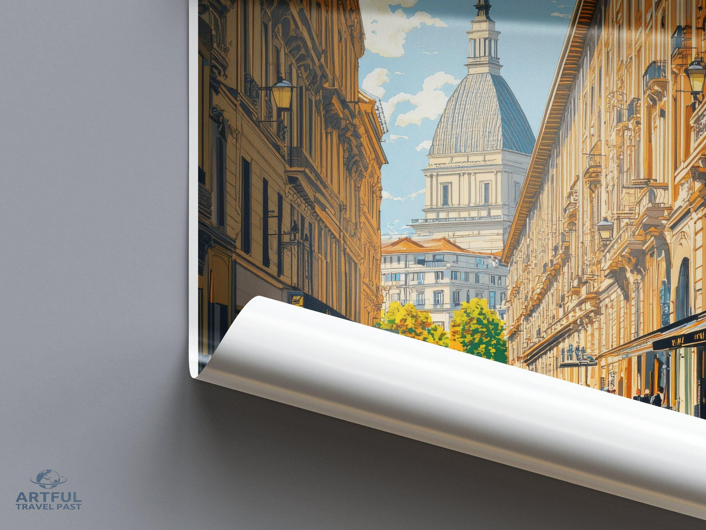 Turin Poster - Italy Wall Art