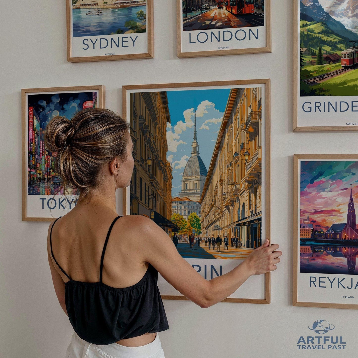 Turin Poster - Italy Wall Art