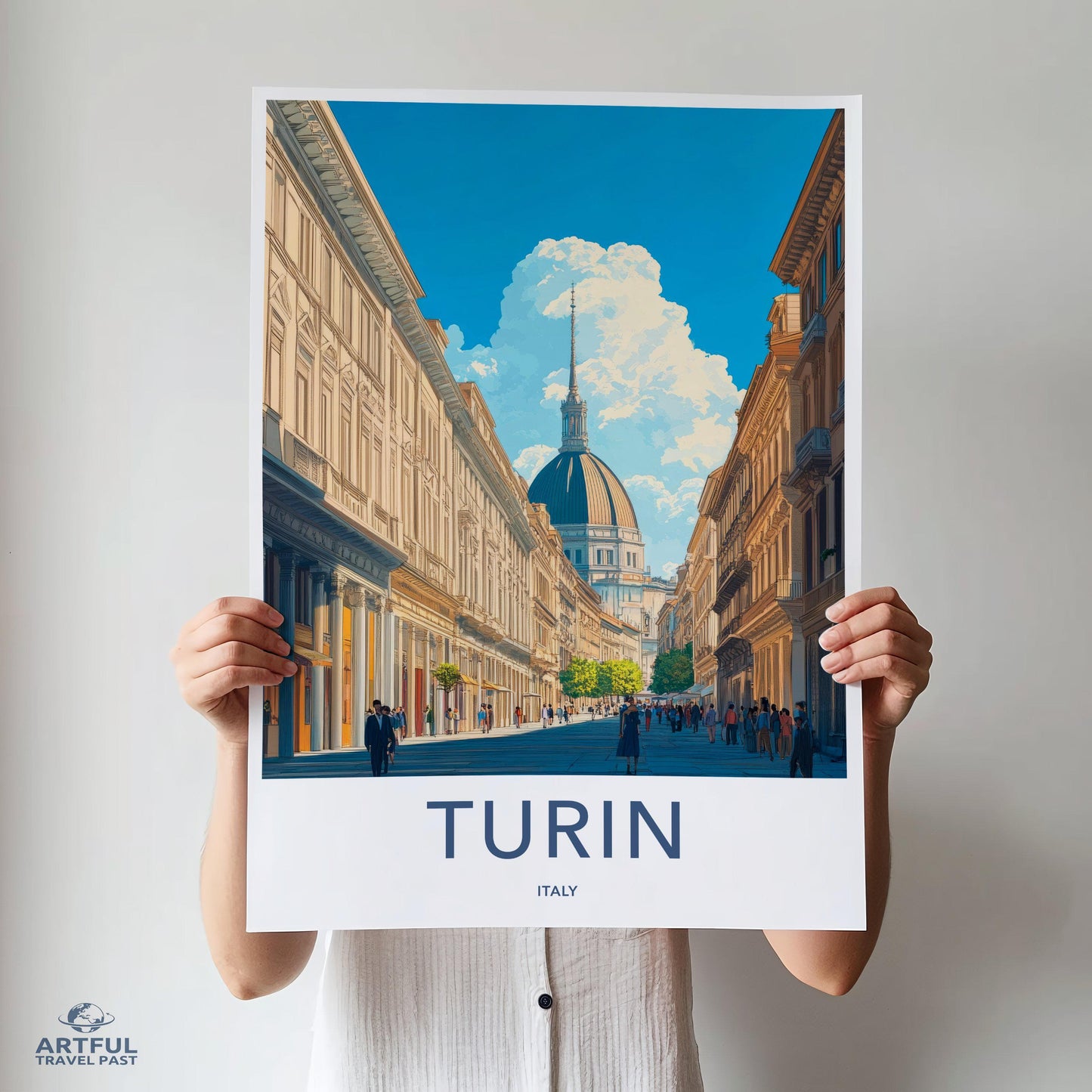 Turin Poster - Italy Wall Art
