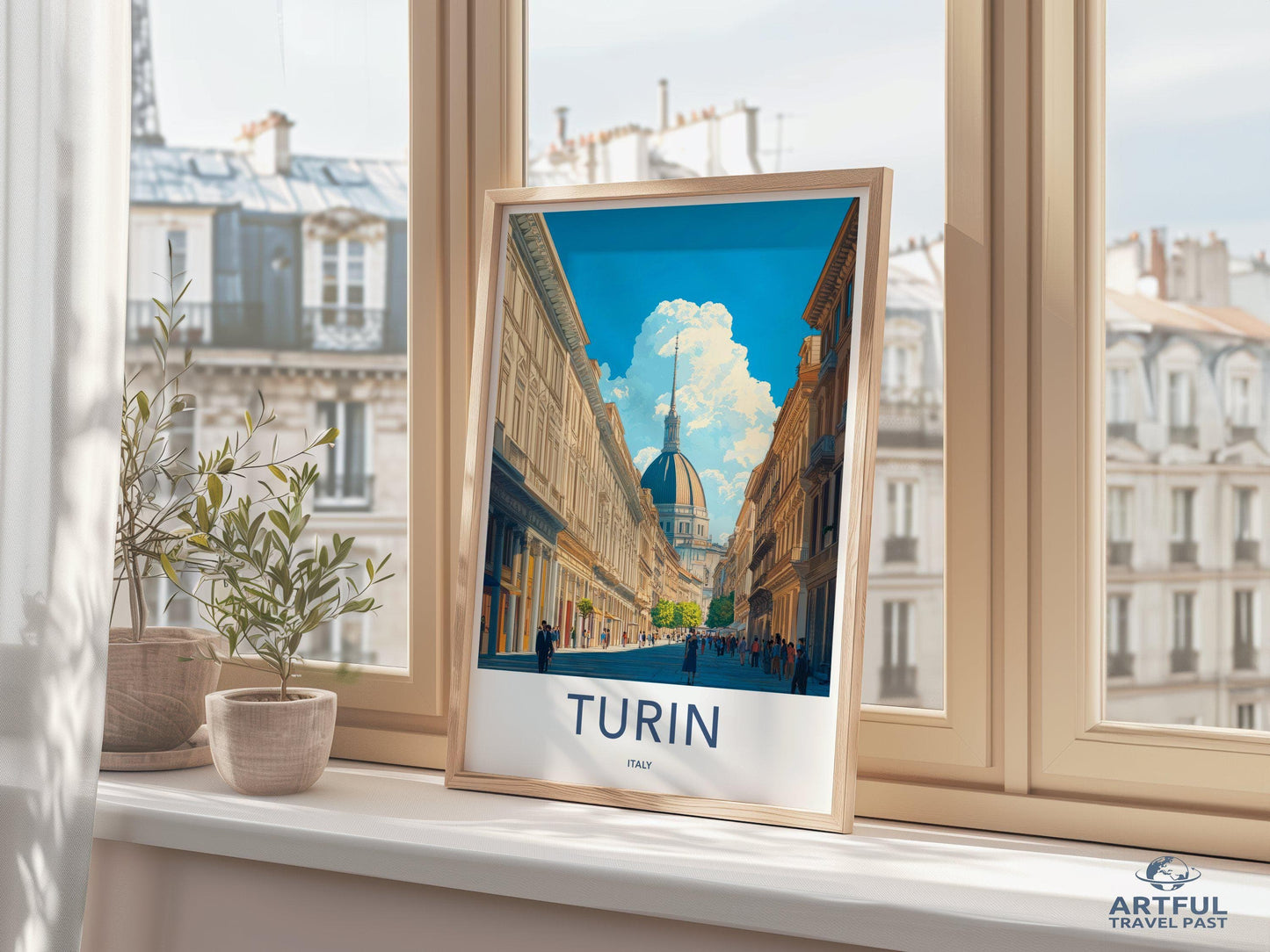 Turin Poster - Italy Wall Art