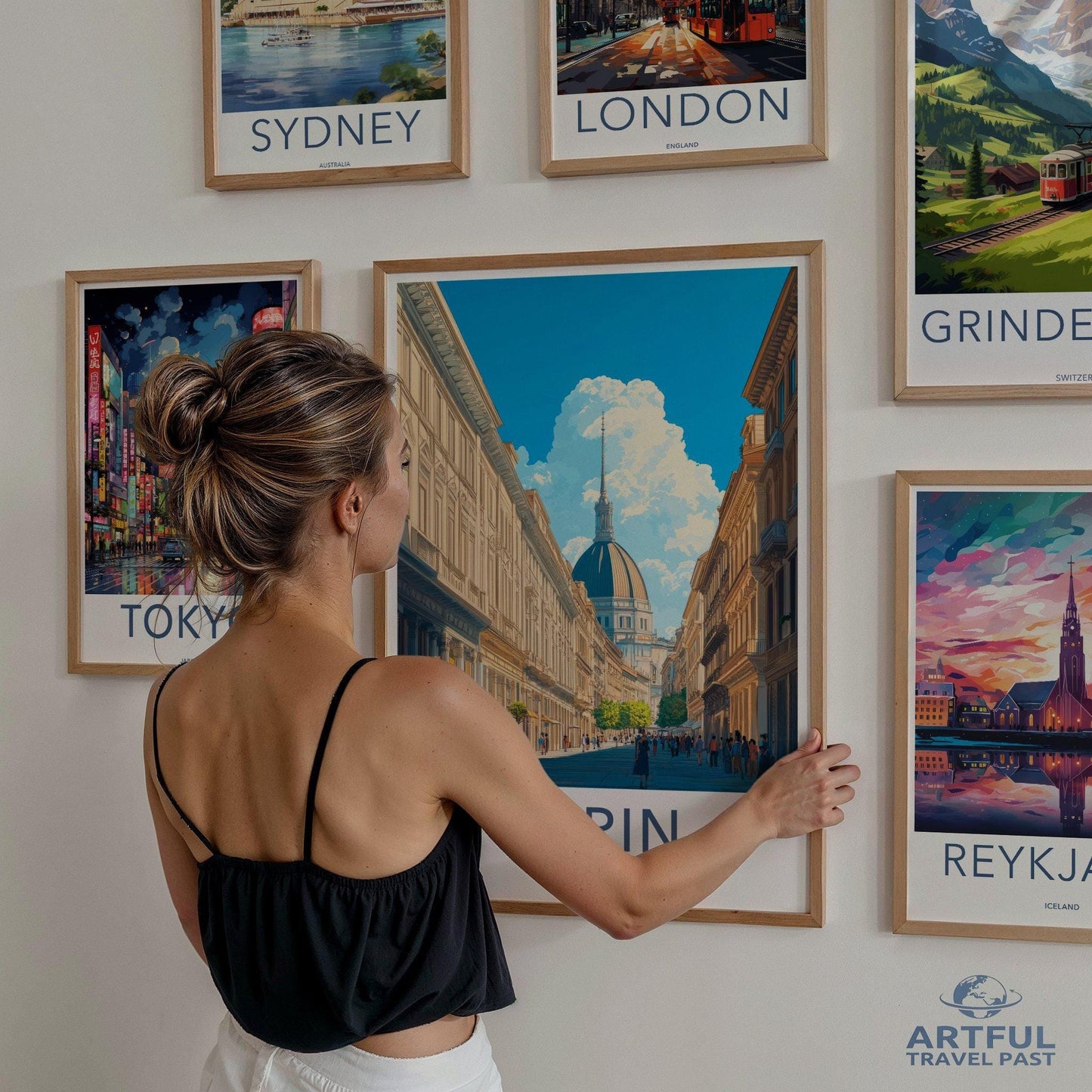 Turin Poster - Italy Wall Art