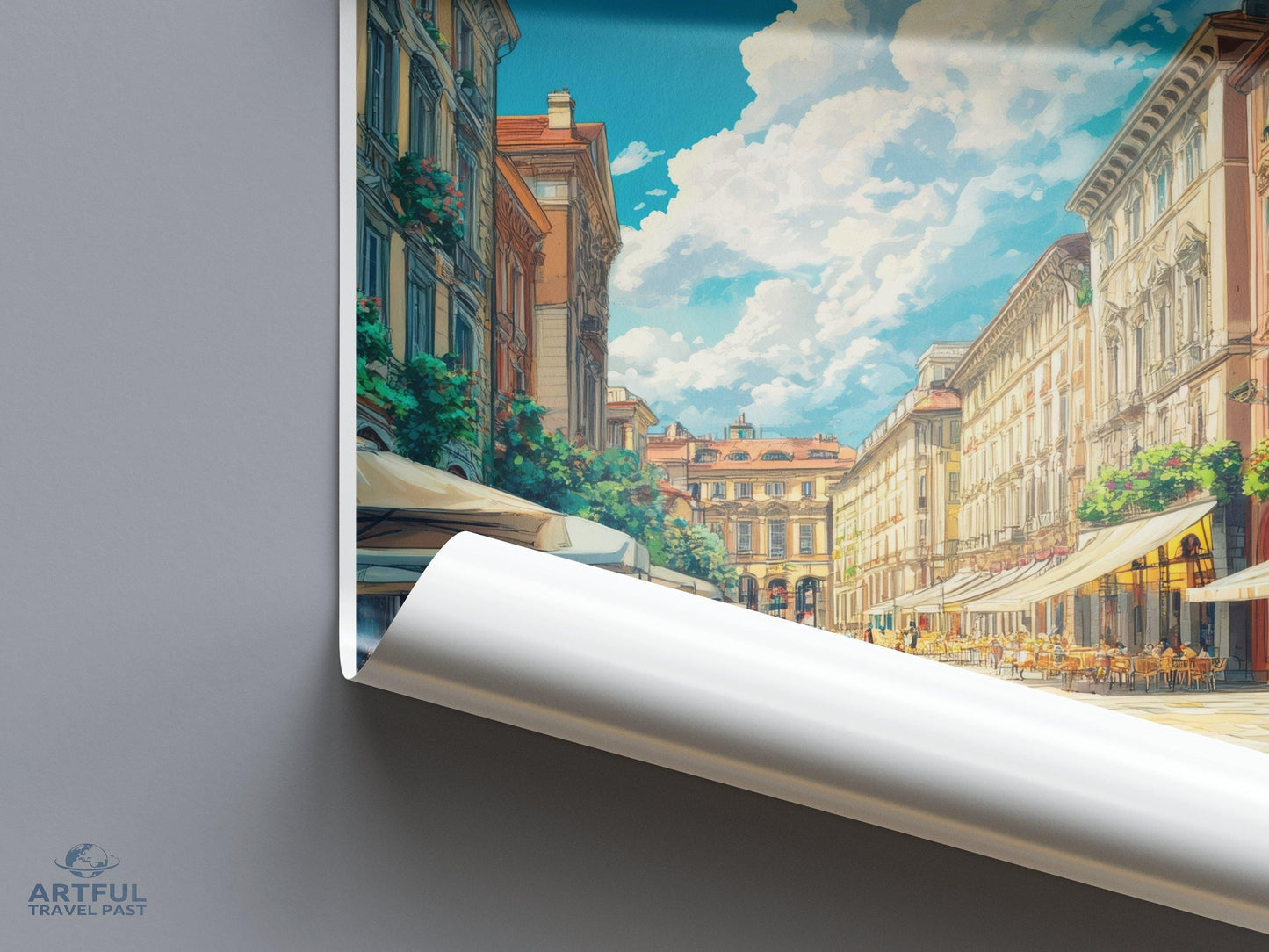 Turin Poster - Italy Wall Art