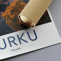 Turku Poster - Finland Wall Art