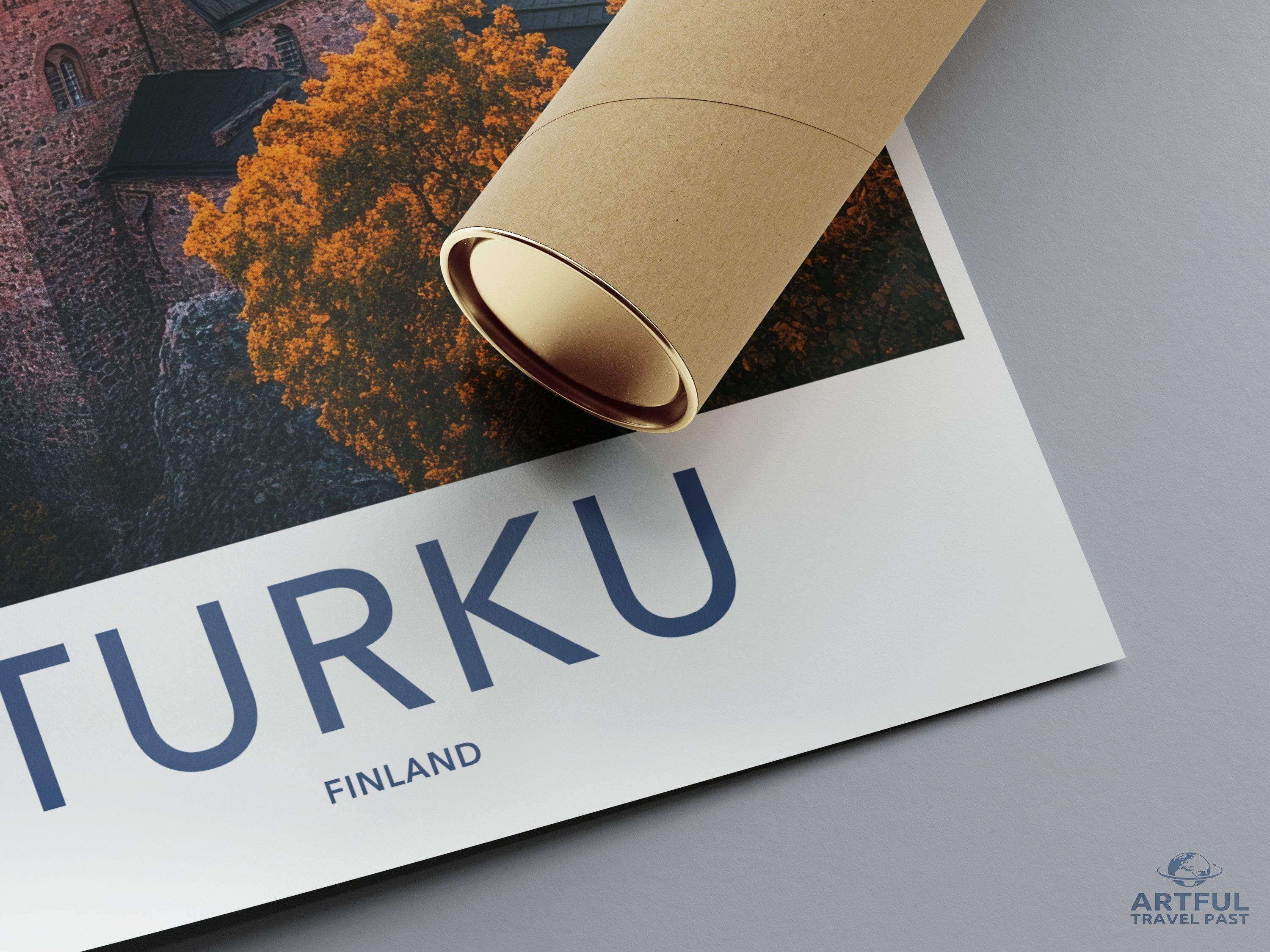 Turku Poster - Finland Wall Art