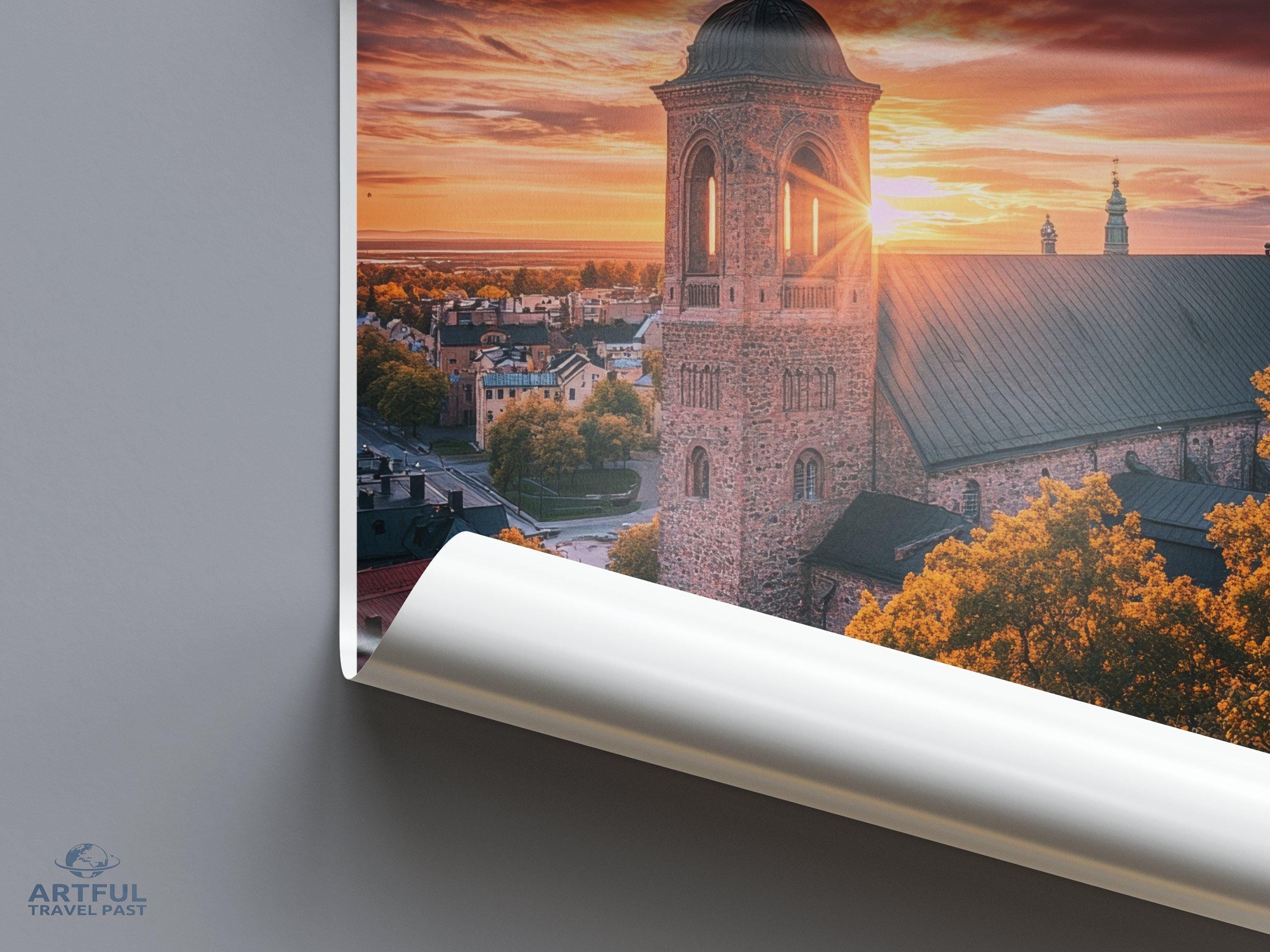 Turku Poster - Finland Wall Art